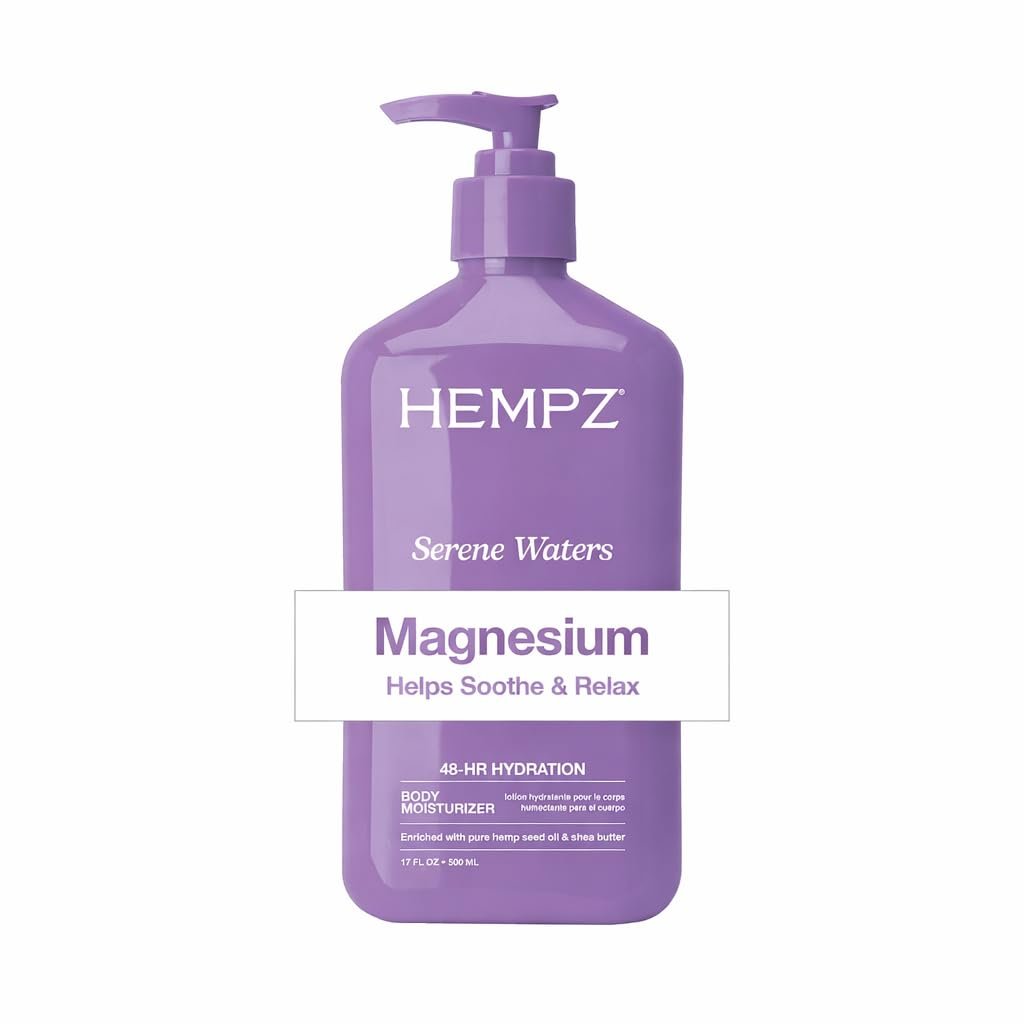Hempz Magnesium Moisturizing Body Lotion – 17 Fl Oz