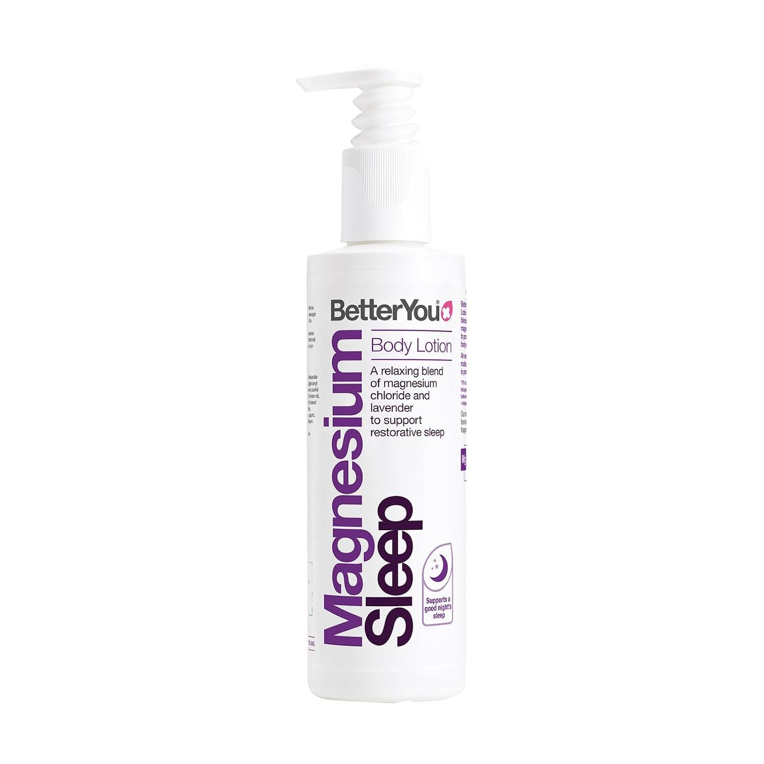 BetterYou Magnesium Sleep Body Lotion – Relaxing Body Lotion – Magnesium Body Cream with Lavender and Chamomile Blend – Sore Muscle Relief – 6.08 oz