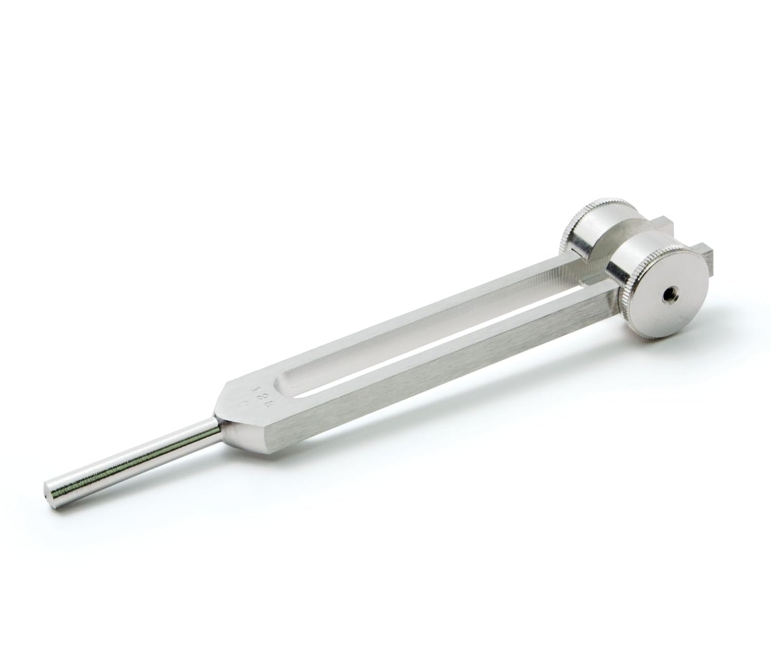 ADC 128Hz Medical Grade Tuning Fork with Fixed Weights, Aluminum Alloy