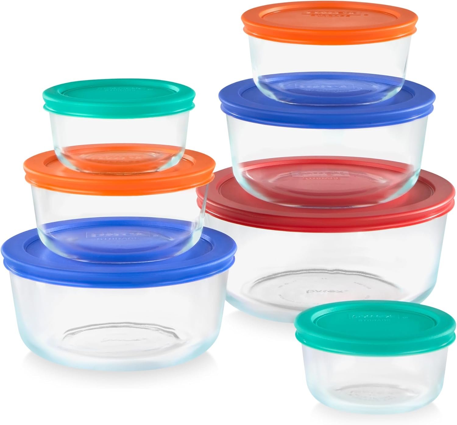 Pyrex Simply Store (7-Pack) Glass Food Storage Containers Set