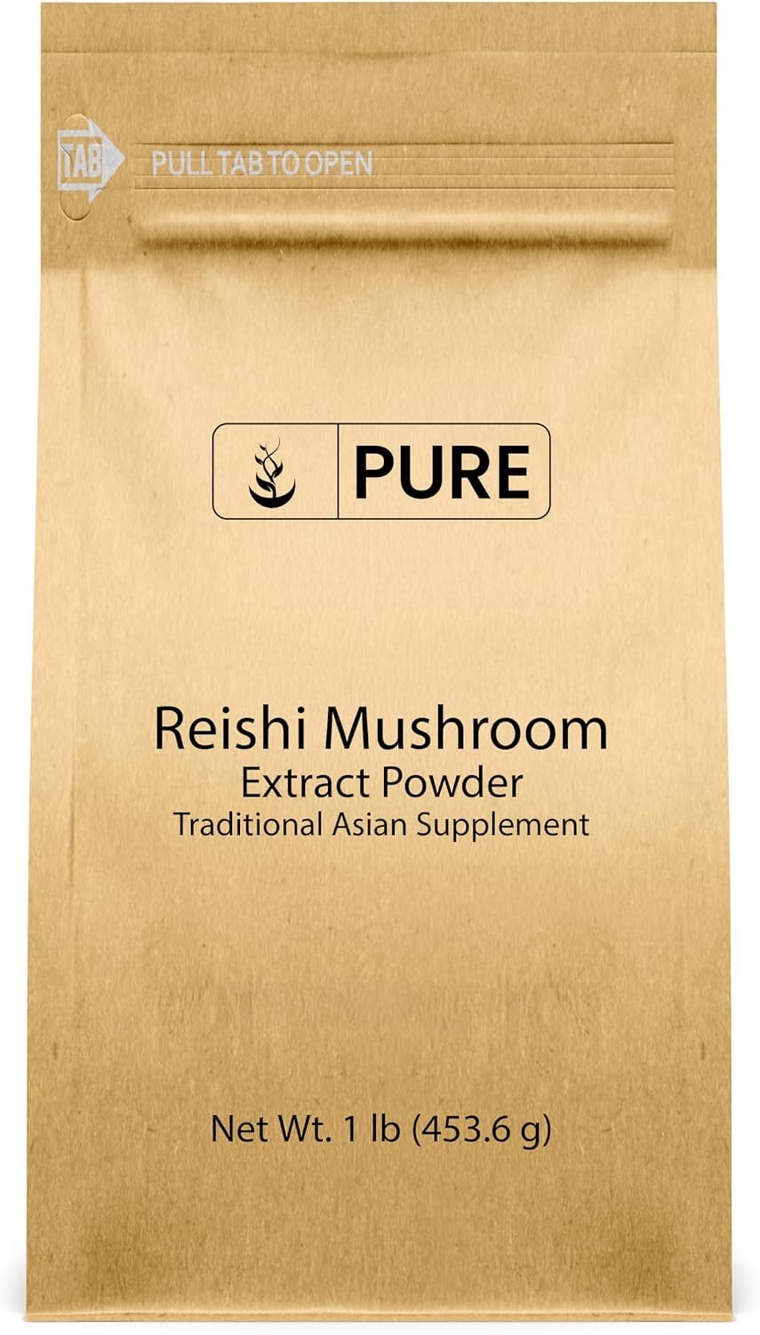 PURE ORIGINAL INGREDIENTS, Reishi Mushroom Extract, 1 Lb