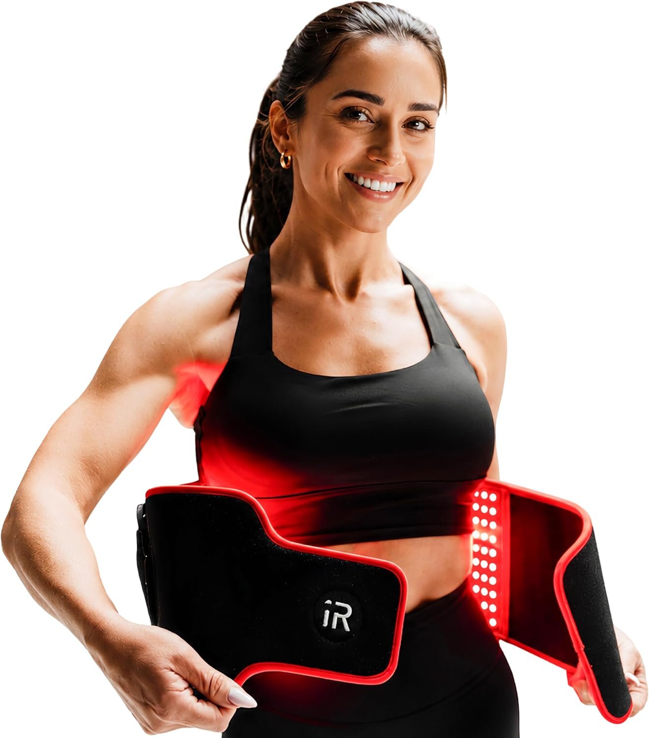 iRESTORE Red Light Therapy Belt for Back Pain and Shoulder Support – Infrared Red Light Therapy for Body with 3 Wavelengths, Wireless LED Belt for Waist, Stomach, Back, Knee, Wellness & Recovery