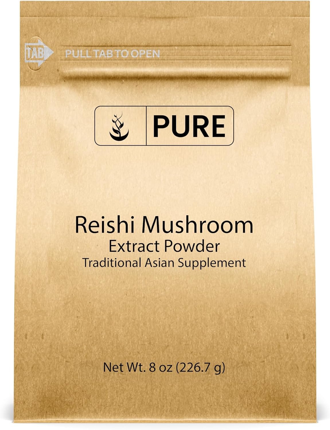 PURE ORIGINAL INGREDIENTS, Reishi Mushroom Extract, 8 Oz