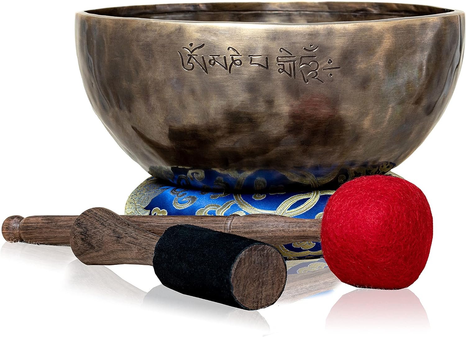 Large Master healing Tibetan Singing bowls set 9″ for Yoga Meditation and sound healing.
