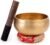 Tibetan Singing Bowl Set – Easy To Play for Beginners – Authentic Handcrafted Mindfulness Meditation Holistic Sound 7 Chakra Healing Gift by Himalayan Bazaar (6″)