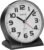 FAMICOZY 4.5″ No Ticking Analog Alarm Clock,Silent Readable for Seniors,Easy to Set,Gradual Rise Alarm,Big Numbers,On/Off Switch on Side,Gentle Wake,Snooze Soft Backlight,Battery Operated,Black