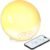 Smart Sunrise Alarm Clock with No Signup APP Control & Wake-Up Light, 4 Alarms, Sound Machine, FM Radio, Wireless Speaker, White