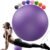 Soft Pilates Yoga Ball, Small Exercise Ball, Mini Rubber Workout Equipment