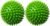Therapist’s Choice® Pack of 2 Soft Spiky Massage Balls, Stress Reflexology, Porcupine Sensory Ball Set