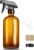 GIVAMEIHF 16oz Amber Glass Spray Bottles,1 Pack Glass Spray Bottles Refillable Empty Bottle with Adjustable Nozzle,Spray Bottle for Essential Oils,Cleaning,Pets,Hair Mister