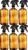 Sally’s Organics Empty Amber Glass Spray Bottle – Large 16 oz Refillable Container for Essential Oils, Cleaning Products, or Aromatherapy – Black Trigger Sprayer w/Mist and Stream Settings – 6 Pack