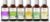 Set of 6 USDA Organic Steam Distilled Essential Oils: Lavender, Peppermint, Rosemary, Frankincense,Lemongrass and Vanilla (Each 0.5 fl.oz)