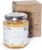 Jar Beeswax Candles-100% Natural Pure Beeswax Candles,5oz Unscented Beeswa Candle,Up to 30 Hours Burn Time, Bees Wax Candles for Decor,Party,Christmas 1 Pack