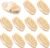 Molain 10 Pcs Dry Brushing Body Brush, Natural Bristle Exfoliating Brush Exfoliating Brushes with Massage Nodule Dry Skin Body Scrubber for Shower Blood Circulation, Deep Exfoliation for Smooth Skin