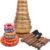 Tibetan Singing Bowl Set – Authentic Cuencos Tibetanos for Sound Healing, Meditation & Chakra Balancing – Includes Cushion, Mallet-Unique Spiritual Gifts for Women and Men (7 Chakra Hand Hammered Set)