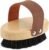Copper Body Brush Exfoliating Dry Brushing Body Brush for Smooth Skin Care Beech Wood Copper Brush Hair