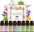Pure Essential Oils Set for Diffuser for Home & Hotel, 8 PCs×10ML
