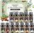 Essential Oils Set – 12 Pcs Organic Aromatherapy Essential Oil Kit for Diffuser, Humidifier, Aromatherapy, Massage, Soap, Candle Making (5mL)