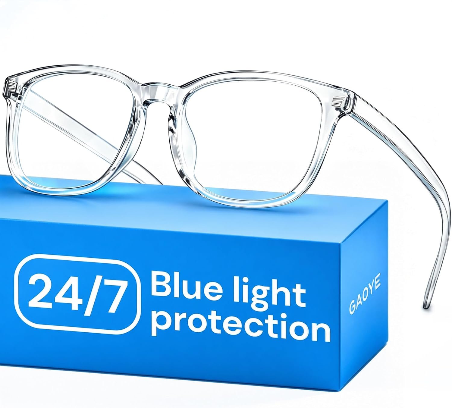Gaoye Blue Light Glasses for Computer & Gaming – Clear