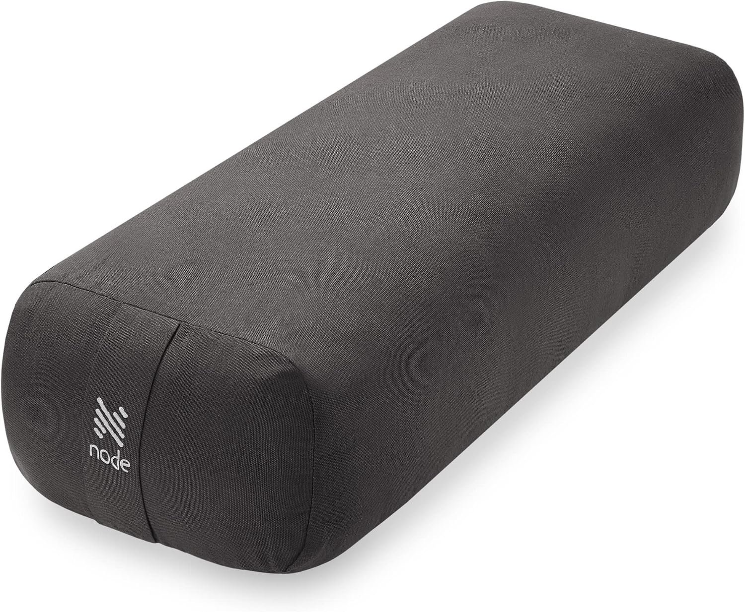 Yoga Meditation Cushion, 25″ x 12″ Rectangular Bolster with Organic Cotton Cover