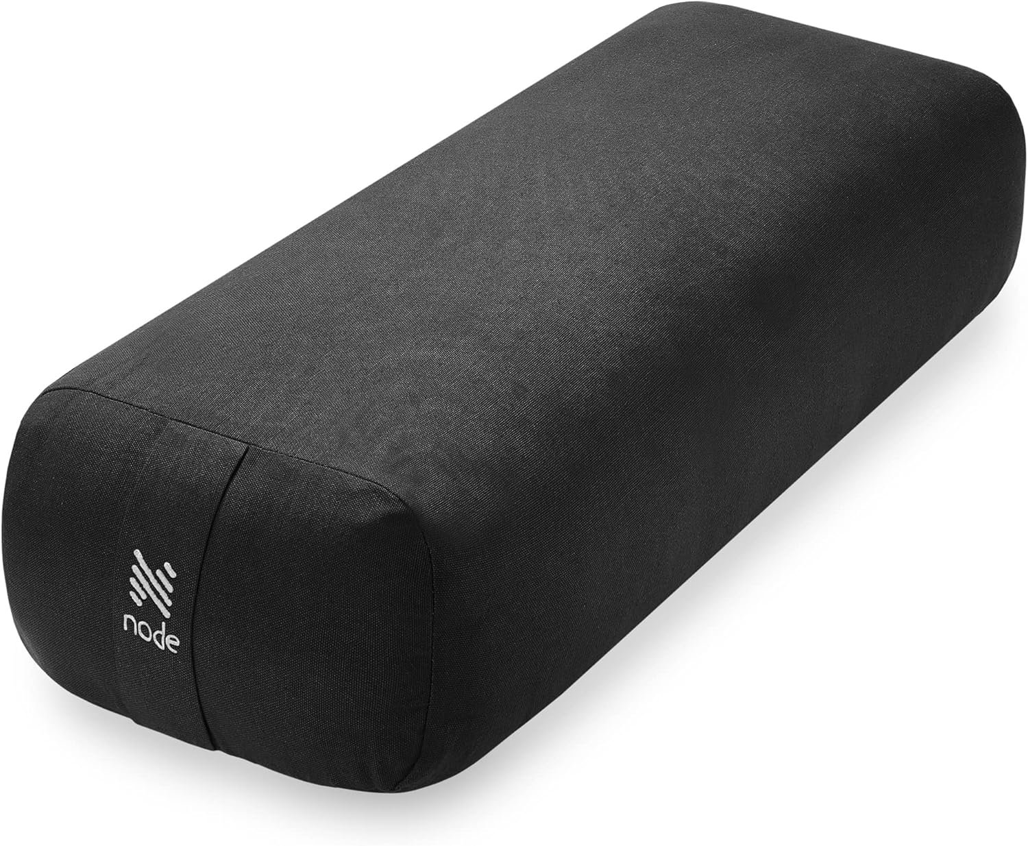 Yoga Meditation Cushion, 25″ x 12″ Rectangular Bolster with Organic Cotton Cover