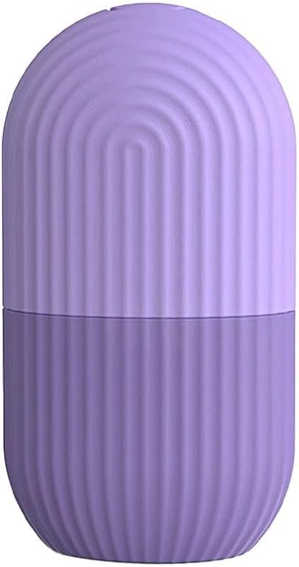 Ice Roller Massager for Face Eyes Neck, Facial Skin Care Tool Purple