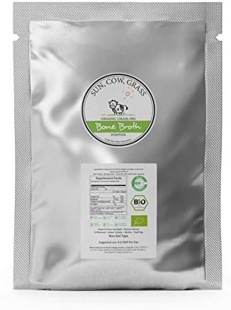 Bone Broth Powder – Pure Protein Organics 2lb Bag