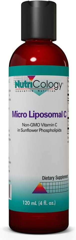 NutriCology Micro Liposomal C 1000 mg Vitamin C, 120 mL