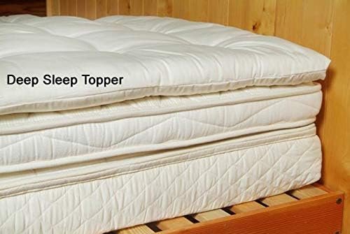 Holy Lamb Organics Wool Mattress Toppers (Full Deep Sleep Topper)