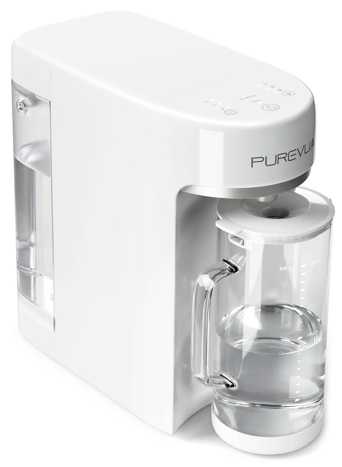 PR1-P Countertop Reverse Osmosis Water Filter System, 5 Stage RO Filtration