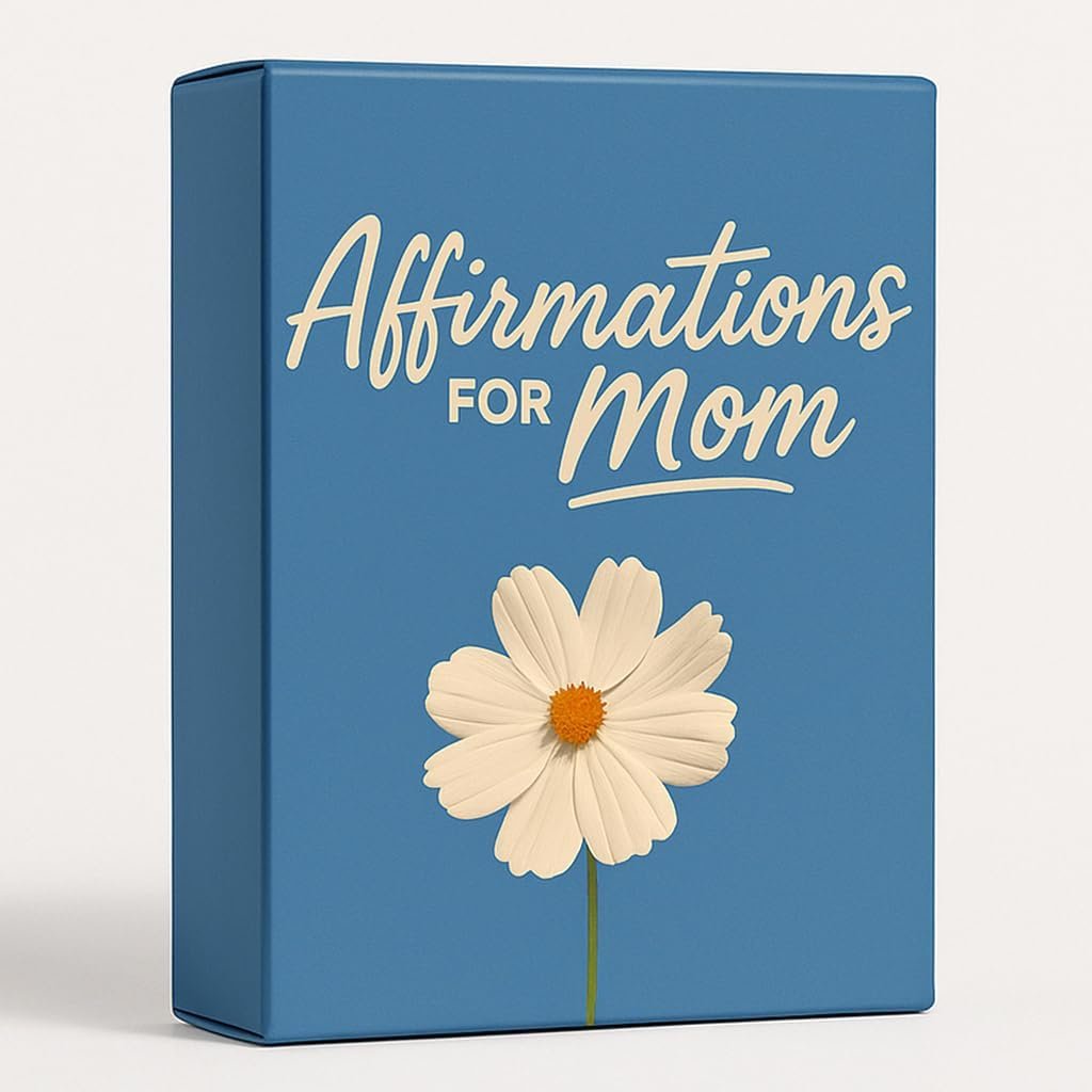 Affirmations for Mom – gifts mom, mom gifts, Inspirational & Positive Cards for Mothers, Daily Motivation, Self-Care & Encouragement, Thoughtful Birthday or Mother’s Day Gift from Son or Daughter, Affirmations for a badass,Badass Affirmation Cards
