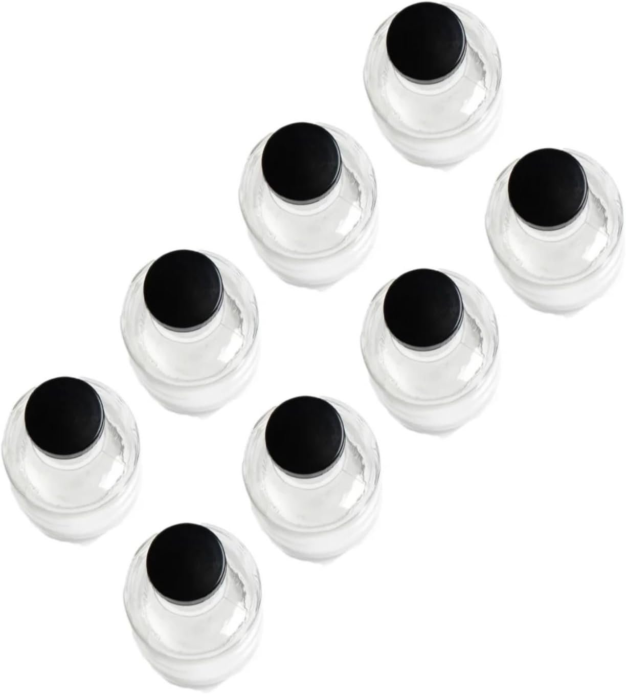 Craft A Brew – Kombucha Bottling Kit – For At Home Brewing – For Bottling & Carbonating Kombucha & Hard Seltzers – Glass Bottles & Poly-Seal Twist-Off Caps – Reusable – 8 Pack – 16oz Bottles