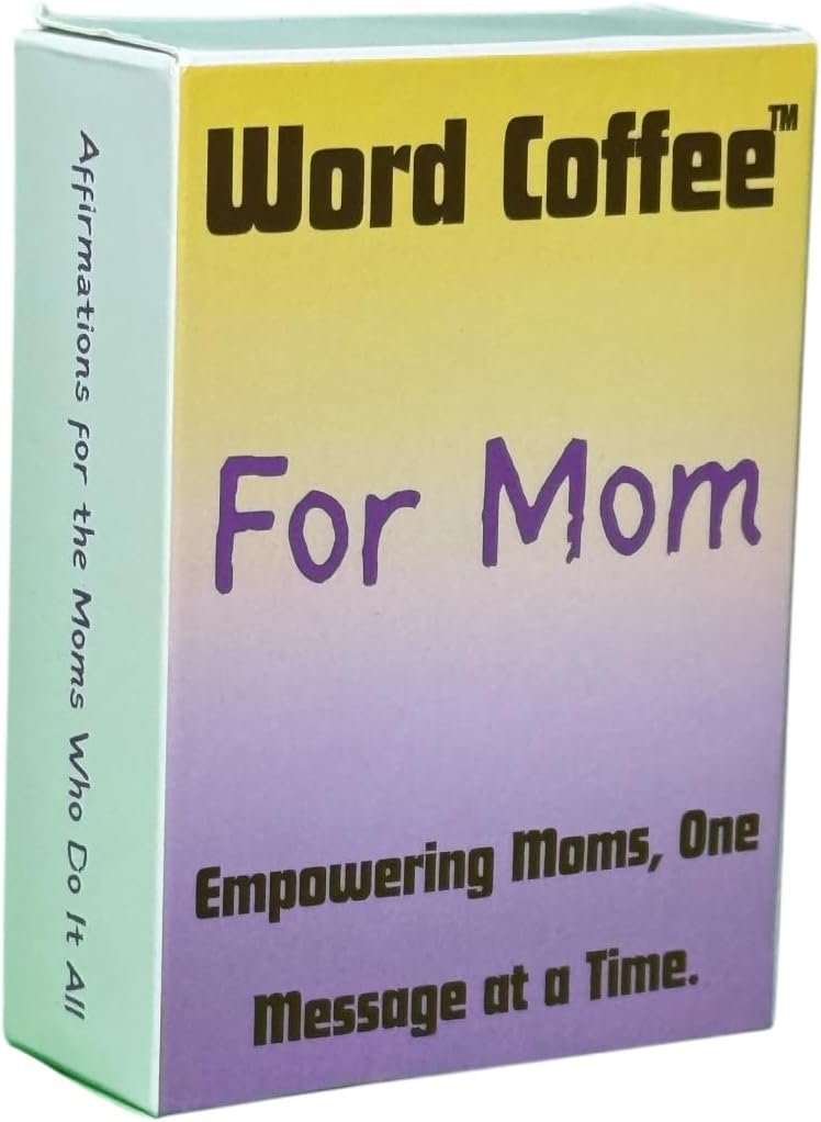 Mom Affirmation Cards – Daily Affirmation Cards for New Moms & Pregnant Moms – Baby Shower & Postpartum Self Care Gift Mama Bear Deck