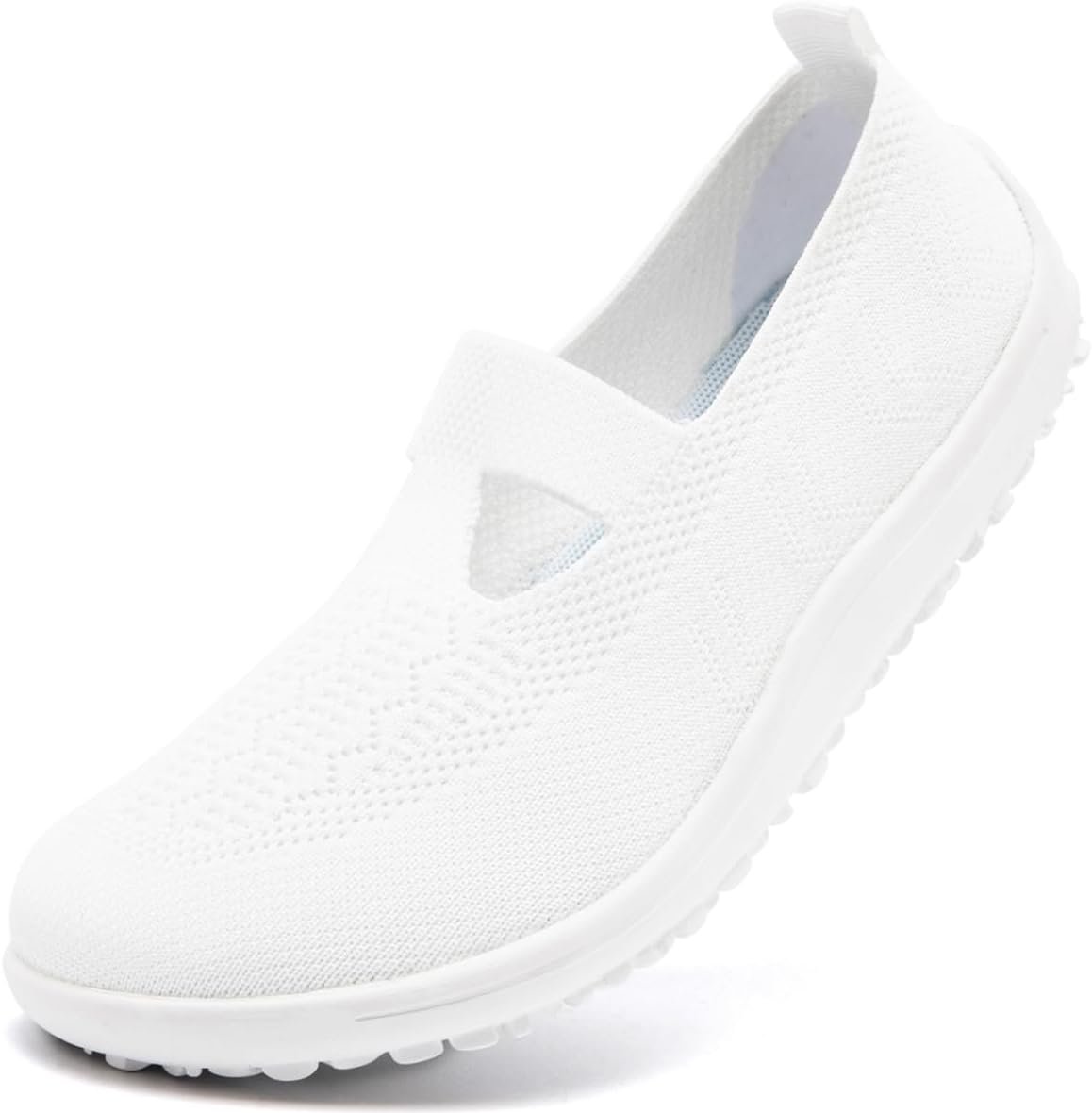 Women’s Slip On Barefoot Shoes Walking Minimalist Casual Wide Toe Box Flat Loafers Sneakers Lightweight Flat Fashion Comfort Shoes for Mom