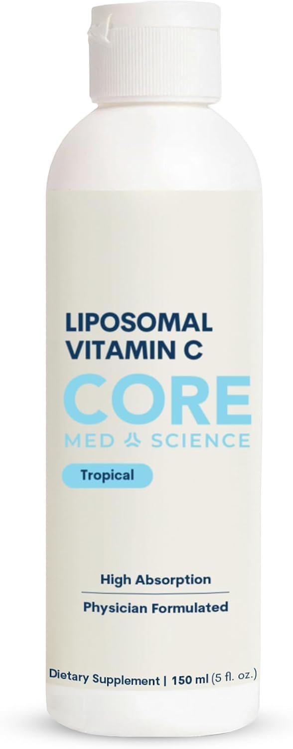 Core Med Science Liposomal Vitamin C Liquid 1000mg – 5 Fl Oz, 30 Servings