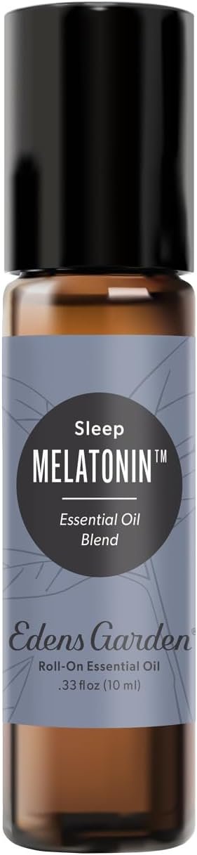 Edens Garden Melatonin 100% Pure Essential Oil Blend Roll-On (.33 fl oz)
