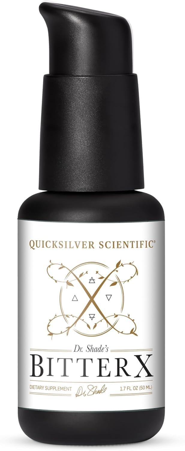Quicksilver Scientific Dr. Shade’s BitterX, Gentian Root, 1.7oz/50ml, 1 Ct