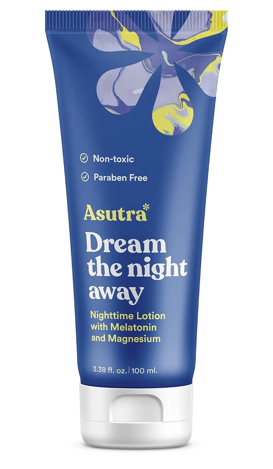 ASUTRA Dream the Night Away | Magnesium Lotion for Sleep 100ML (3.38 Fl Oz)
