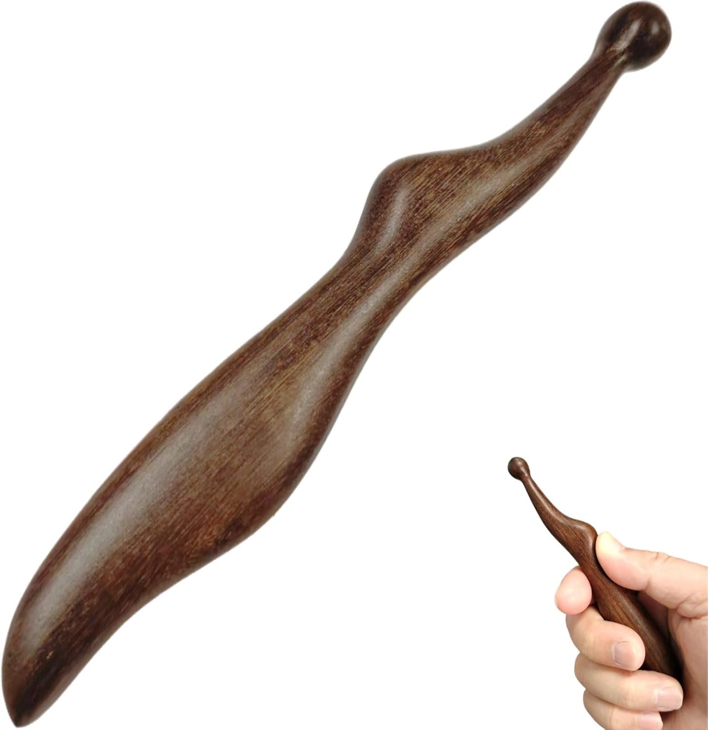 Acupuncture Pen Wooden Acupressure Foot Reflexology Massage Tool