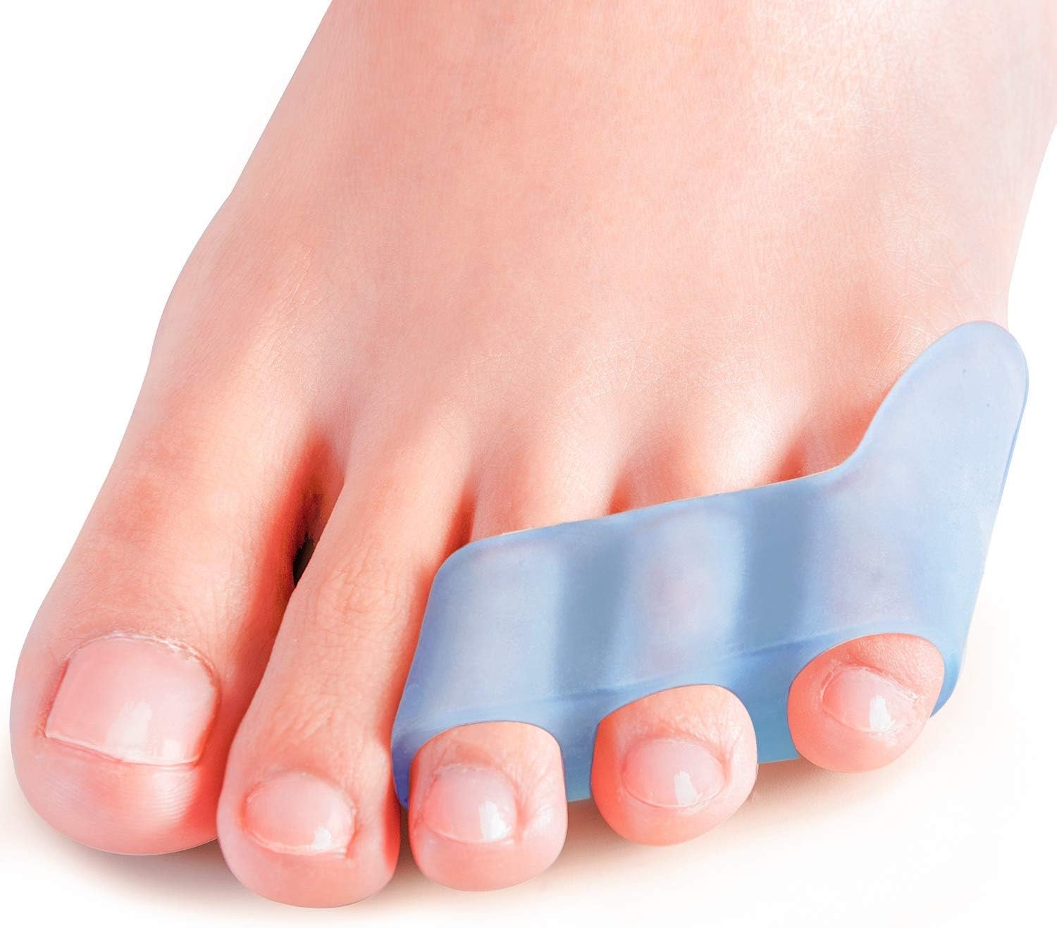 Povihome 10 Pack Pinky Toe Separator and Protectors for Overlapping Toe, Curled Pinky Toes – Spacers for Morton’s Neuroma Pain Relief