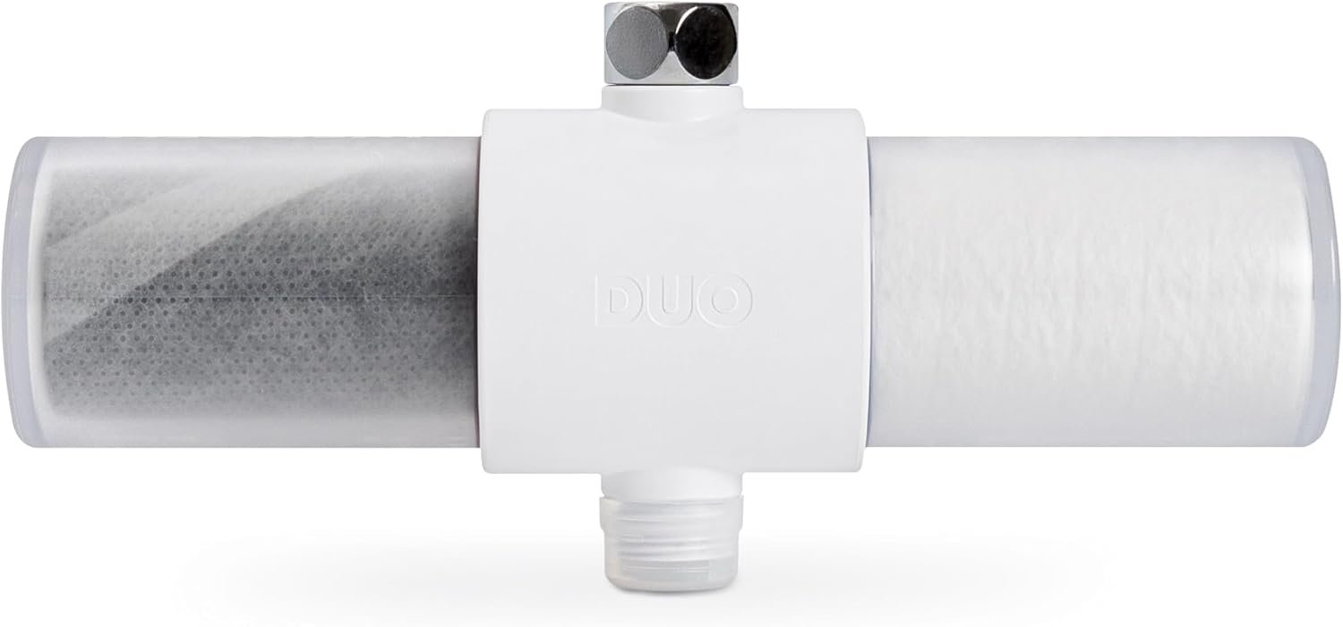 Weddell Duo Shower Head Filter, NSF Certified Chlorine Reduction, Lead-Free