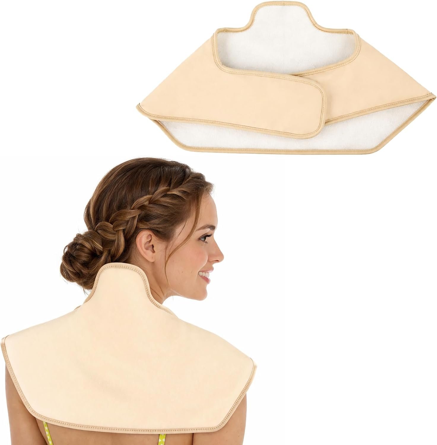 1 Pcs Castor Oil Pack Wrap for Shoulder and Neck