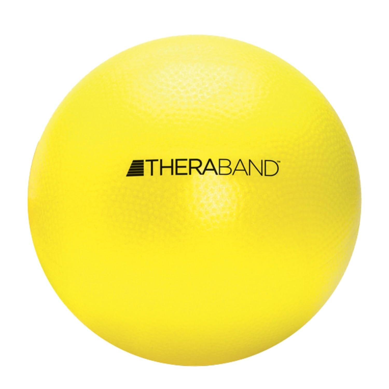 THERABAND Mini Ball, 9-Inch Pilates & Yoga Ball, Physical Therapy, Yellow