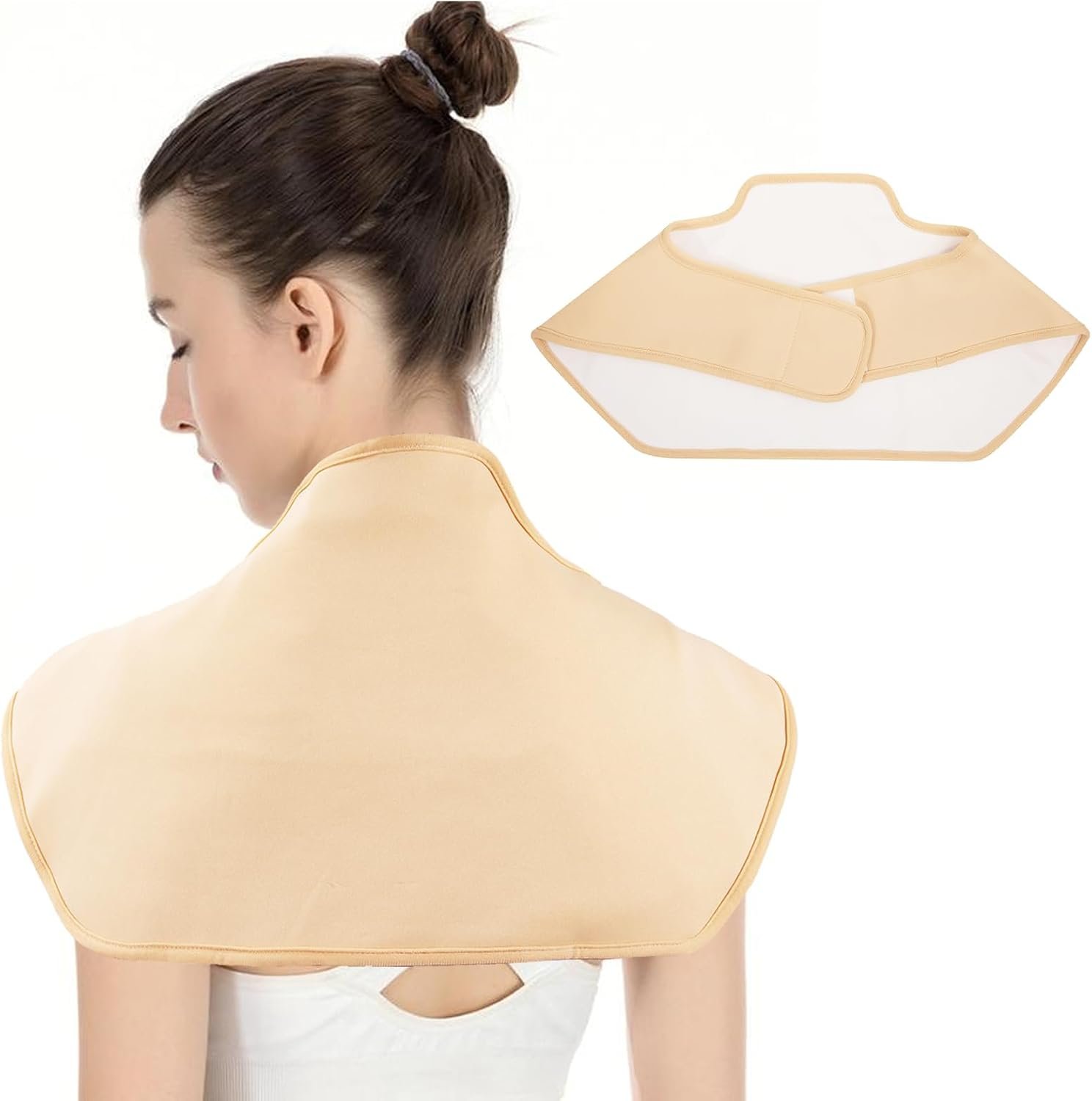 Castor Oil Neck Shoulder Wrap, Castor Oil Compress for Relaxation
