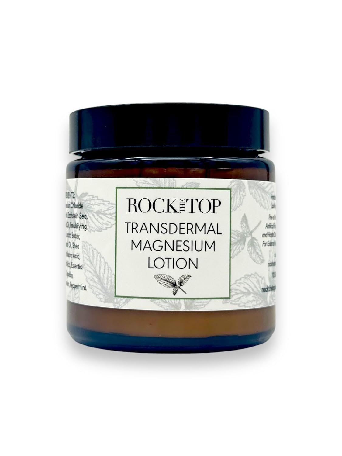 Transdermal Magnesium Lotion/Magnesium Cream – Premium Magnesium Lotion for Sleep & Skin Care made with Magnesium Chloride Ancient Minerals Magnesium Flakes – Hydrating Oils & Butters.