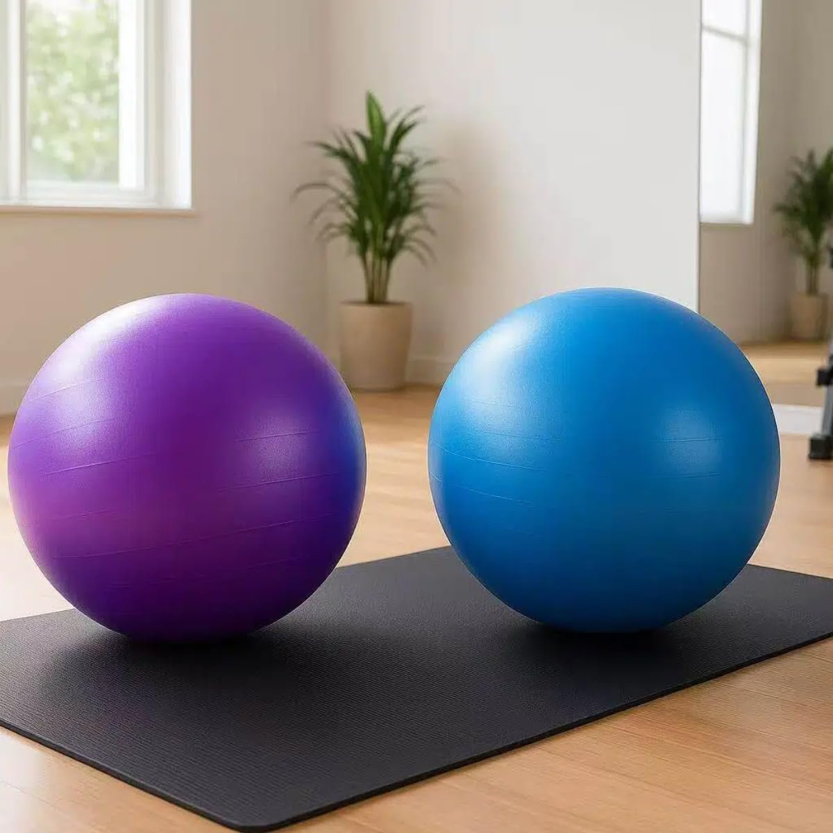 Exercise Ball,Small Yoga Ball for Pilates and Mini Workout Ball,for Gym, Home,Studio Fitness Equipment (9 Inch)