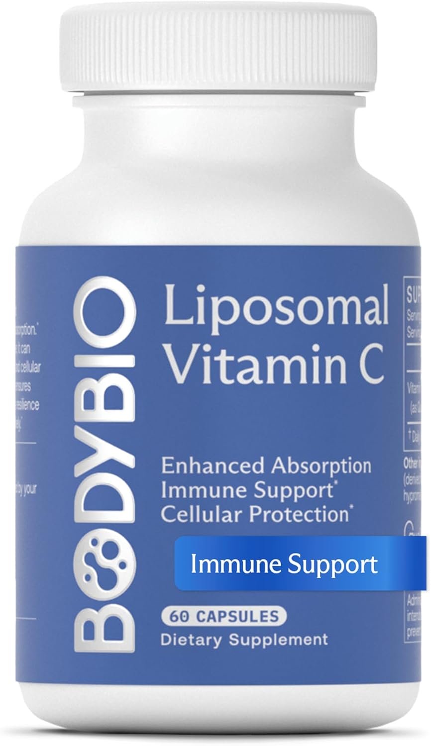 BodyBio Liposomal Vitamin C – High Absorption for Immune & Cellular Health