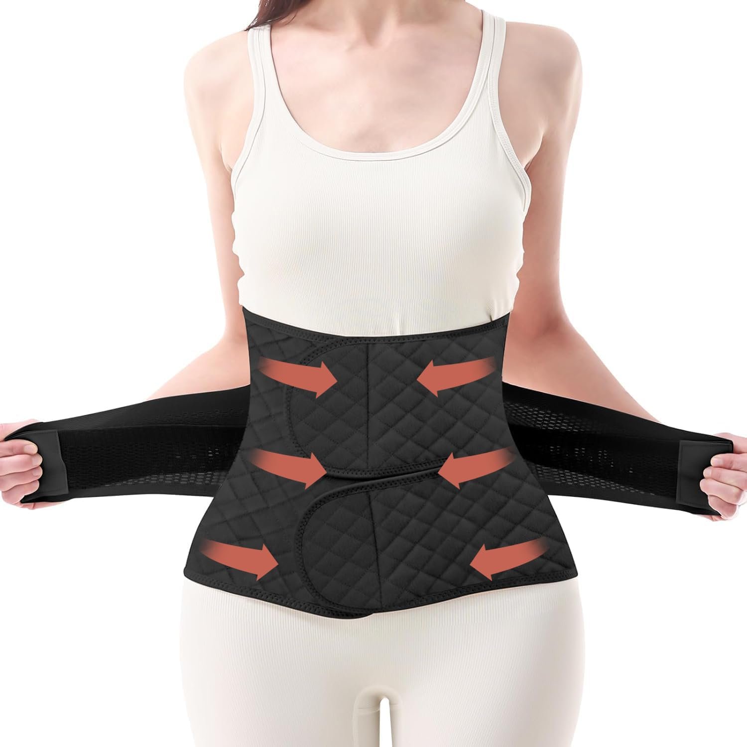 Trendyline Postpartum Belly Band Wrap: Adjustable Support Abdominal Binder