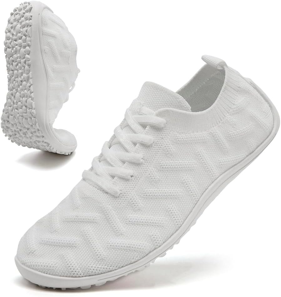 Barefoot Shoes Women Comfy Slip On Walking Shoes Casual Lightweight Minimalist Zero Drop Flat Yoga Gym Shoes Breathable for Variety Sports Multiple Colors