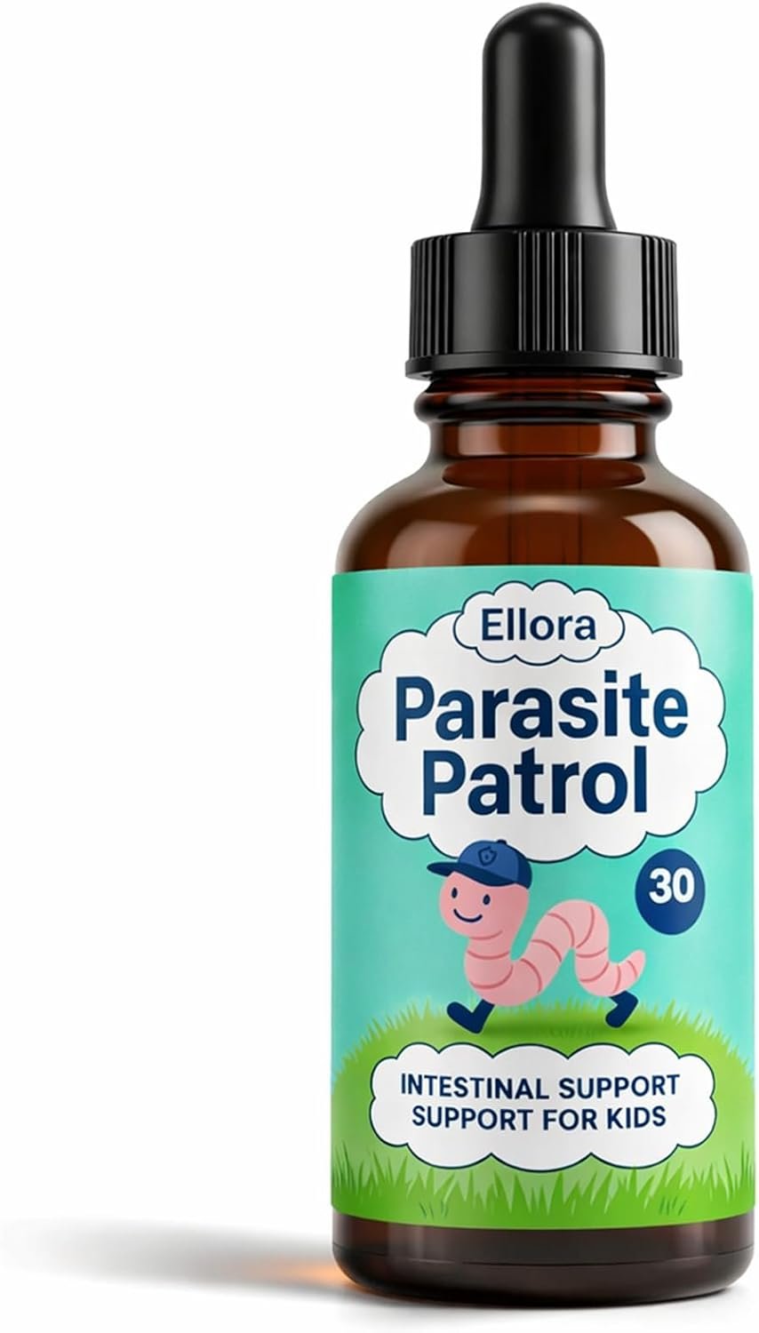 Ellora Gut Cleanse Drops, Herbal Digestive Wellness Liquid Formula, 1 Fl Oz